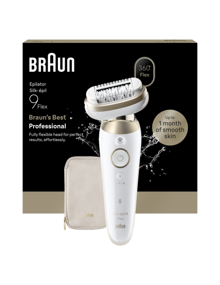 SES9-011 3D Braun Silk•épil 9 Flex Epilaator