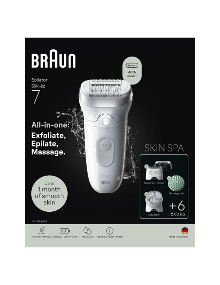 SE7-081 Braun Silk•épil 7 SkinSpa Epilaator