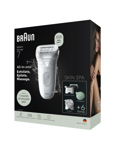 SE7-081 Braun Silk•épil 7 SkinSpa Epilaator