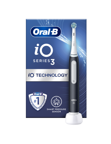 Oral-B iO3 Elektrinis Dantų Šepetėlis Matt Black