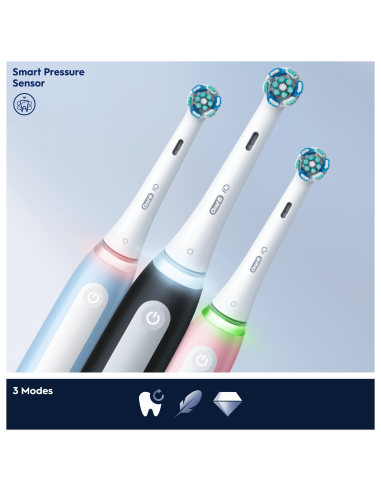 Oral-B iO3 Elektrinis Dantų Šepetėlis Matt Black