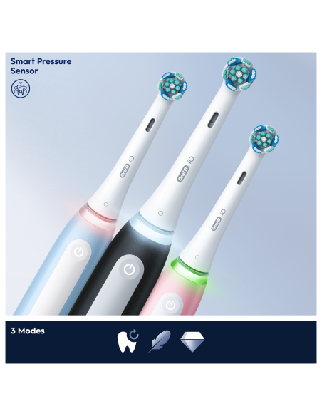 Oral-B iO3 Elektrinis Dantų Šepetėlis Matt Black