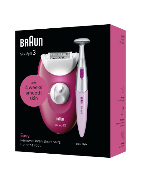 SE3-202 Braun Silk•épil 3 Epilators