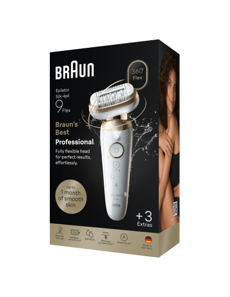 SES9-030 3D Braun Silk•épil 9 Flex Epiliatorius