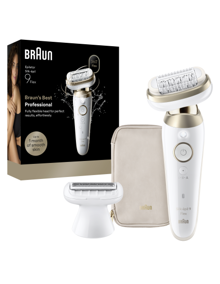 SES9-030 3D Braun Silk•épil 9 Flex Epiliatorius