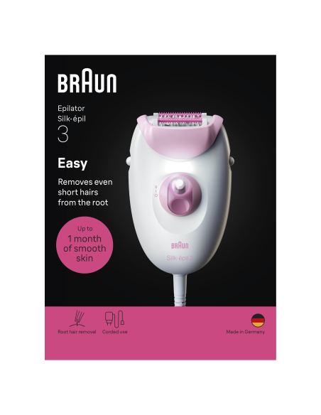 SE3-000 Braun Silk•épil 3 Epiliatorius