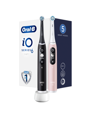 iOM6d.2J6 Oral-B iO6 Duo Pack Elektrinis Dantų...