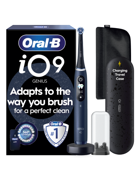 Oral-B iO9 elektriline hambahari Luxe edition Saphire Blue +TC