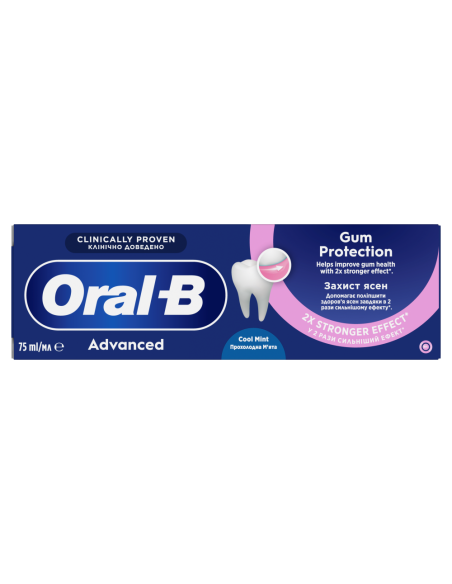 KAST 24 tk! Oral-B Professional Gum Protection Cool Mint Dantų pasta, 75 ml