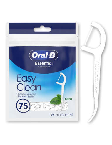 Oral-B Easy Clean Zobu Diegs Ar Rokturi, 75 gab