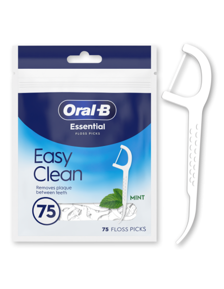 Oral-B Easy Clean Zobu Diegs Ar Rokturi, 75 gab
