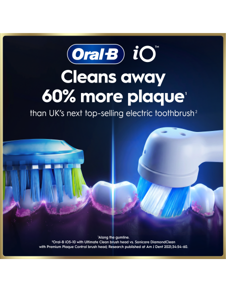 iOM9.1A1.1AD Oral-B iO9 Elektriskā Zobu Birste White Alabaster