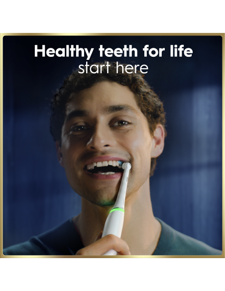 iOM9.1A1.1AD Oral-B iO9 Elektriskā Zobu Birste White Alabaster