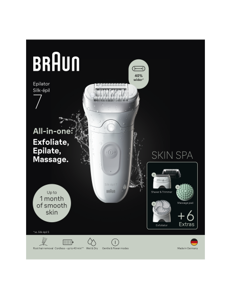 SE7-081 Braun Silk•épil 7 SkinSpa Epilaator 