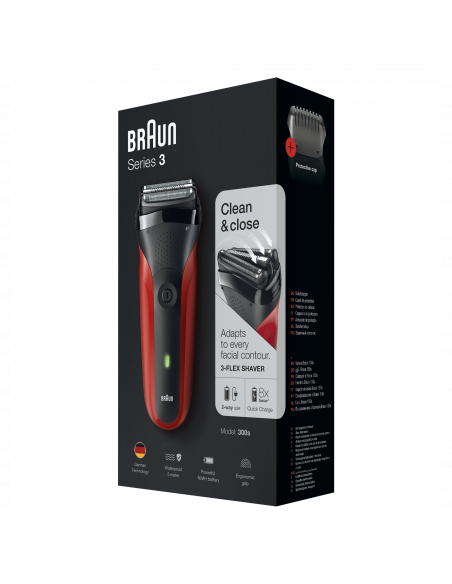 300s Braun Series 3 laetav pardel